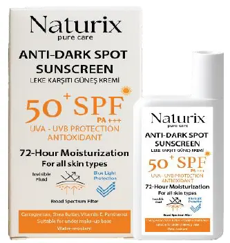 NATURIX GÜNEŞ KREMİ 50 SPF YÜZ İÇİN