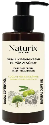 NATURIX POMPALI EL VÜCUT BAKIM KREMİ ZEYTİNYAĞLI