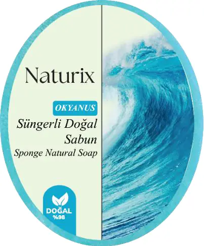 NATURİX SÜNGERLİ SABUN - OKYANUS