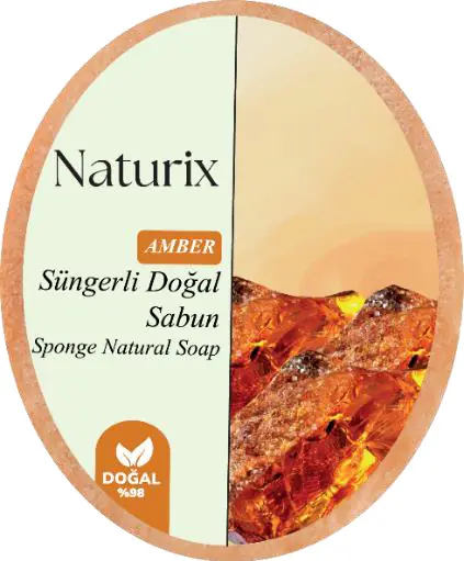 NATURİX SÜNGERLİ SABUN - AMBER