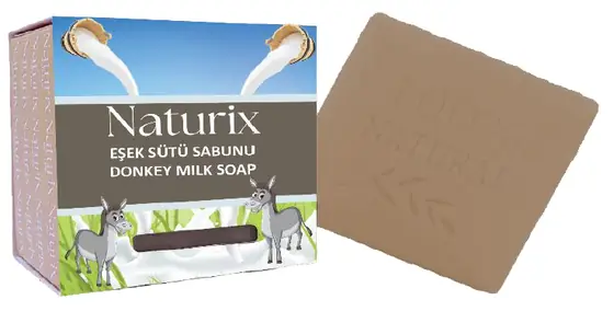NATURİX KARE SABUN - EŞEK SÜTLÜ