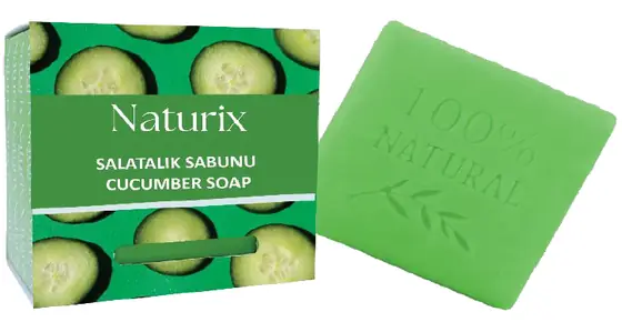 NATURİX KARE SABUN - SALATALIK