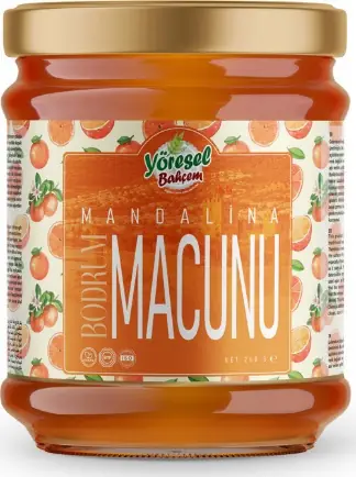 YÖRESEL BAHÇEM MANDALİNA MACUNU